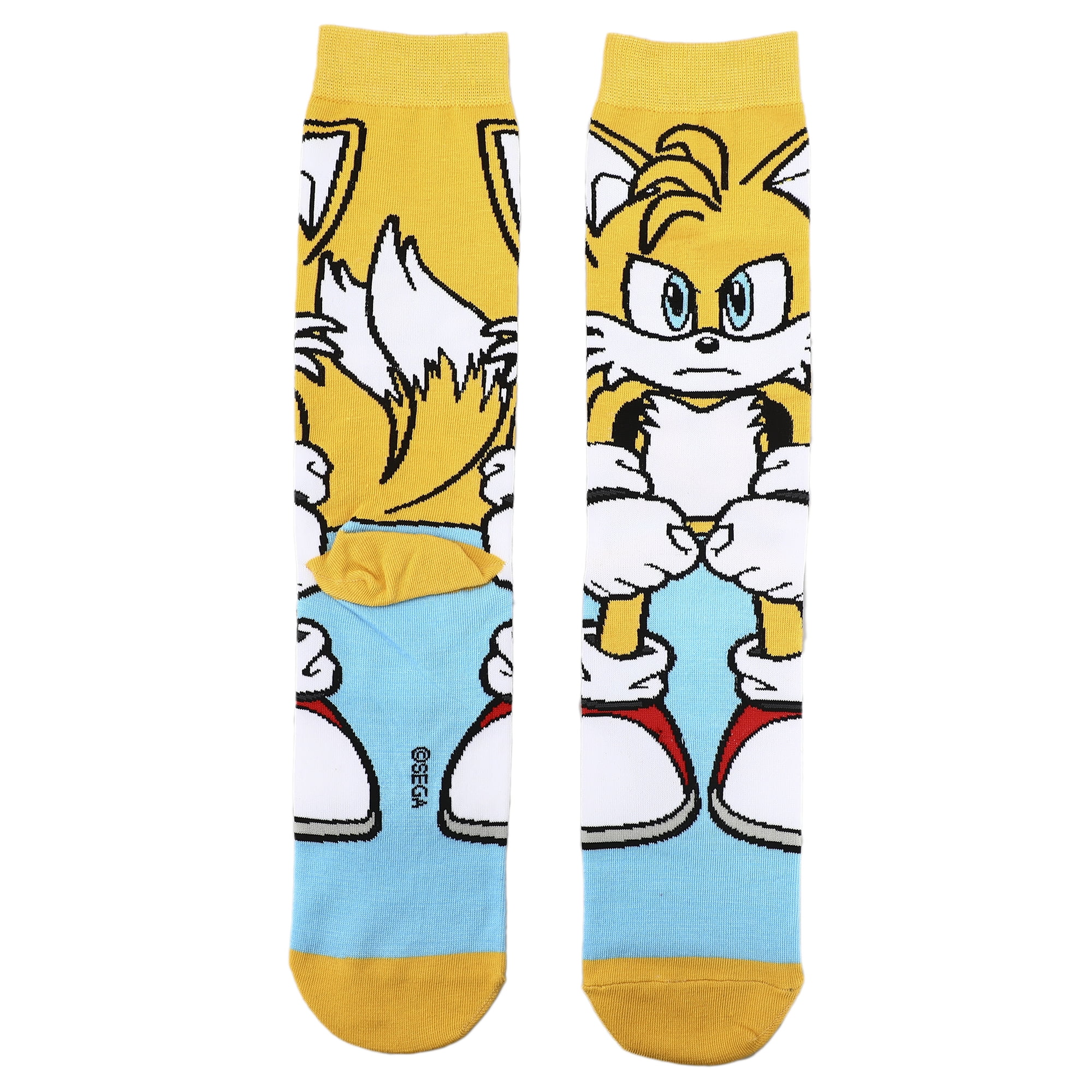 Sonic the Hedgehog 360 casual Character Crew Socks for Men 