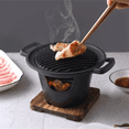 thumbnail image 3 of Mini Réchaud à Alcool Barbecue, Réchaud Barbecue, Japonais Simple, Réchaud de Cuisson Amovible, Plateau Barbecue Extérieur Outils, 3 of 7