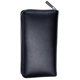 thumbnail image 2 of Cartera de bloqueo Soledad cuero Con cremallera alrededor grande negro, 2 of 10