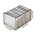 thumbnail image 6 of SLYNSHome Mesh Storage Box Foldable Closet Clothes Dividers Nylon Dresser Compartments Organizers, 6 of 6
