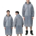 thumbnail image 6 of EVA Rain Ponchos for Adults - Lightweight Reusable Raincoat Waterproof Rain Gear for Men & Women, Packable Emergency Rainwear for Outdoor Activities, 6 of 6