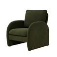 thumbnail image 4 of Gewnee Modern Sherpa Upholstered Accent Chair ,Leisure Comfy Single Sofa Chair for Living Room,, 4 of 12