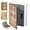 Color 4, variant on Book Diversion Safe Book Safe with Combination Lock 10.43" × 7.87" × 2.56" Hidden Storage Diversion Box for Cash Phone Passport Valuable Hidden Combination Lock Cash Money Box