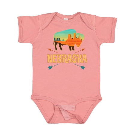 

Inktastic Nebraska Vacation Buffalo Boys or Girls Baby Bodysuit