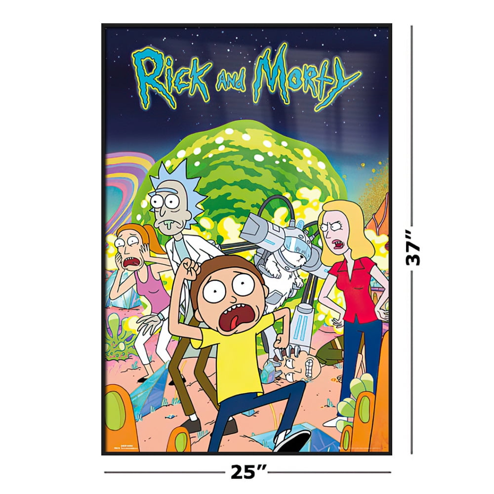 Rick And Morty Poster Modern Tv Series Poster Print Rick And Uk Atelier Yuwa Ciao Jp