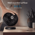 thumbnail image 5 of Vornado SPHERE Multi-Directional Desk Fan, Personal Fan for Home and Office, 2 Speed Settings, Black, 5 of 6