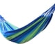 thumbnail image 4 of Hamaca a rayas de 250x80cm para 2 personas, cama de ocio al aire libre, cama colgante de lona gruesa, hamaca oscilante para dormir para acampar y cazar Baobao, 4 of 5