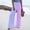 #0261-Purple, variant on TaTaai Womens High Waist Printed Wide Leg Pants Elastic Solid Casual Loose Trousers for Daily