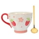 thumbnail image 2 of 1 juego de taza de cerámica con cuchara, taza de cereales, taza de café, taza de desayuno, taza de café, 2 of 8