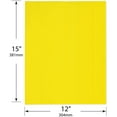 thumbnail image 2 of Plymor 12" x 15" (Case of 1,000), Yellow 2 Mil Flat Open Plastic Poly Bags, 2 of 4