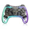 thumbnail image 1 of Gamepad inalámbrico para NS/NS Lite/NS OLED Game Controller (blanco transparente), 1 of 8