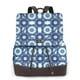 thumbnail image 1 of Balery Vintage Blue Mochila de Cuero para Mujeres, Gran Capacidad, Bolsa de Viaje Multifuncional, Mochila de Cuero y Bolsa de Hombro para Mujeres, 1 of 4