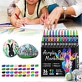 thumbnail image 5 of Acrylics Marker Pen Set Portable Lightweight Drawing Pen for Coloring Sketching, 5 of 5