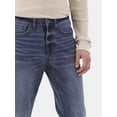 thumbnail image 4 of Lazer Pointe Men's Slim Fit Stretch Denim Jeans with Back Pocket Embroidery, Sizes 30"-38", 4 of 5