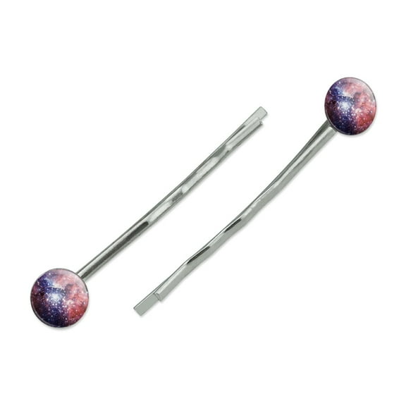 Nebula Space Galaxy Bobby Pins Barrettes Hair Styling Clips