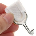 thumbnail image 2 of 50 Pcs No Punching Hook Hangers Bulk Decorative Wall Hooks for Hanging on The Self-adhesive, 2 of 6