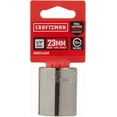 thumbnail image 2 of Craftsman Sockets, 1/2" Drive 23mm 12 Point Shallo CMMT44240, 2 of 4