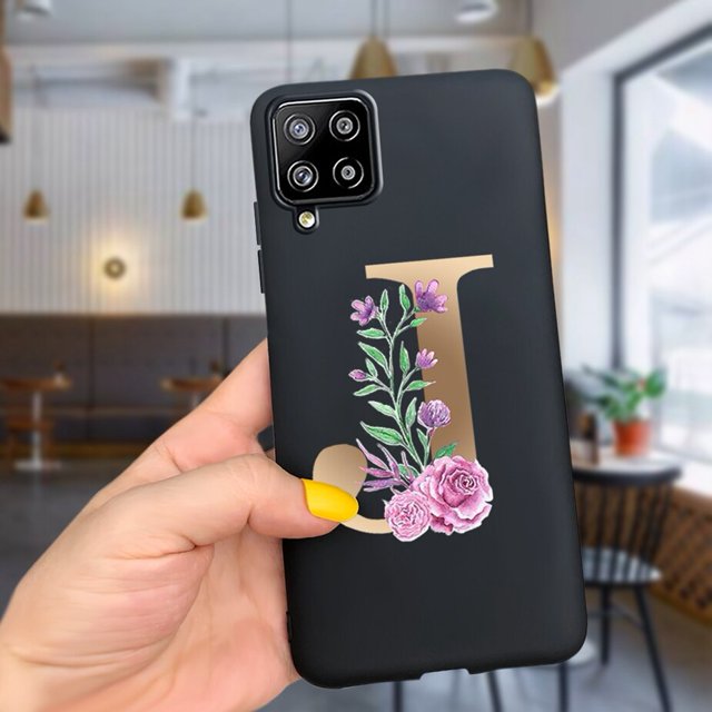 Funda bonita con letras para Samsung Galaxy F62 M62, funda A12 M12 F12, Fundas blandas, funda trasera para Samsung A12 F12 M12 F62 M62 Tan Jianjun unisex