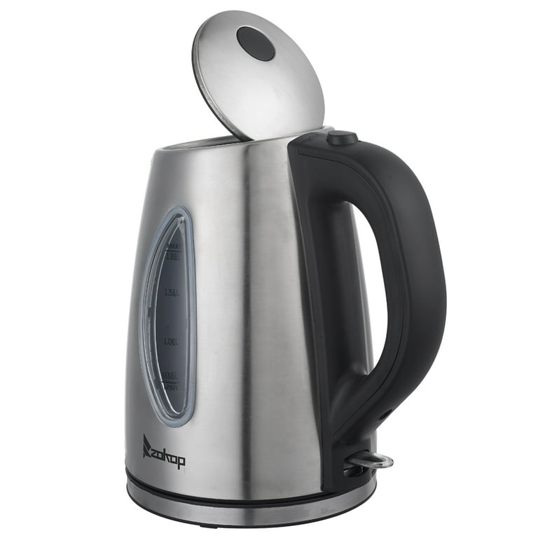 Everson 1.5L Electric Kettle. 100% Ceramic Pink Electric Tea Kettle