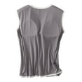 thumbnail image 3 of fatyb Tank Tops for Women with Built in Bra Sleeveless Comfy Padded Shirts Womens Crew Neck Casual Blouses, 3 of 7