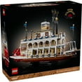 thumbnail image 3 of LEGO Ideas River Steamboat 3D Puzzle - Room Decor for Men and Women - Boat Model Building Kit for Adults, Ages 18+  - Arts & Crafts DIY Display for Bedroom or Office - Gift Idea for Birthdays - 21356, 3 of 9