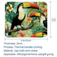 thumbnail image 5 of Toucan Square Desk Mat Mousepad, 8.3x9.8 Inch Non-Slip Rubber Bottom, Printed Gaming Mousepad for Office and Gaming, 5 of 6