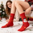 thumbnail image 1 of Calcetines de nailon y licra, adornos navideños, calcetines navideños, calcetines navideños con dibujos animados, calcetines de media caña, adecuados para abrigarse en otoño e invierno, decoraciones d, 1 of 6