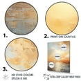 thumbnail image 3 of Designart "Paradise Of Beige And Golden Beach Sunset IV" Coastal Sunset Floater Framed Wall Art Prints, 3 of 5