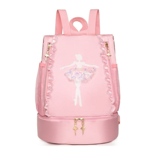 Mochila de baile Yitengteng Ballet Dance para niñas (rosa)