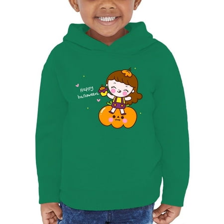 

Happy Halloween Pumpkin Child Hoodie Toddler -Image by Shutterstock 4 Toddler