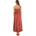 thumbnail image 3 of Robes d'Été pour Femmes Bleu et Blanc en Porcelaine Sans Bretelles Boho Maxi Longue Robe, 3 of 5