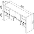 thumbnail image 3 of Echo 60W Hutch in Pure White - Engineered Wood, 3 of 7