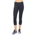 thumbnail image 2 of Expert Brand Women's Airstretch Mid-Rise Capri Leggings, Black, Large, 2 of 5