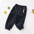 thumbnail image 6 of Povozer Toddler Baby Boys Girls Sweatpants Elastic Waist Bottom Pants(Gray,6-7T), 6 of 6