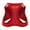 Red Corduroy, variant on Best Pet Supplies Voyager Step-In Plush Soft Pet Harness Fits Cats and Dogs - Latte Suede, S