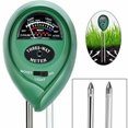 thumbnail image 4 of MasteelfCA Testeur de Niveau de PH Numérique 3-en-1 pour Sol, Mesure du PH, Outil de Jardin, Instrument de Mesure pour Plante (Vert), 4 of 8