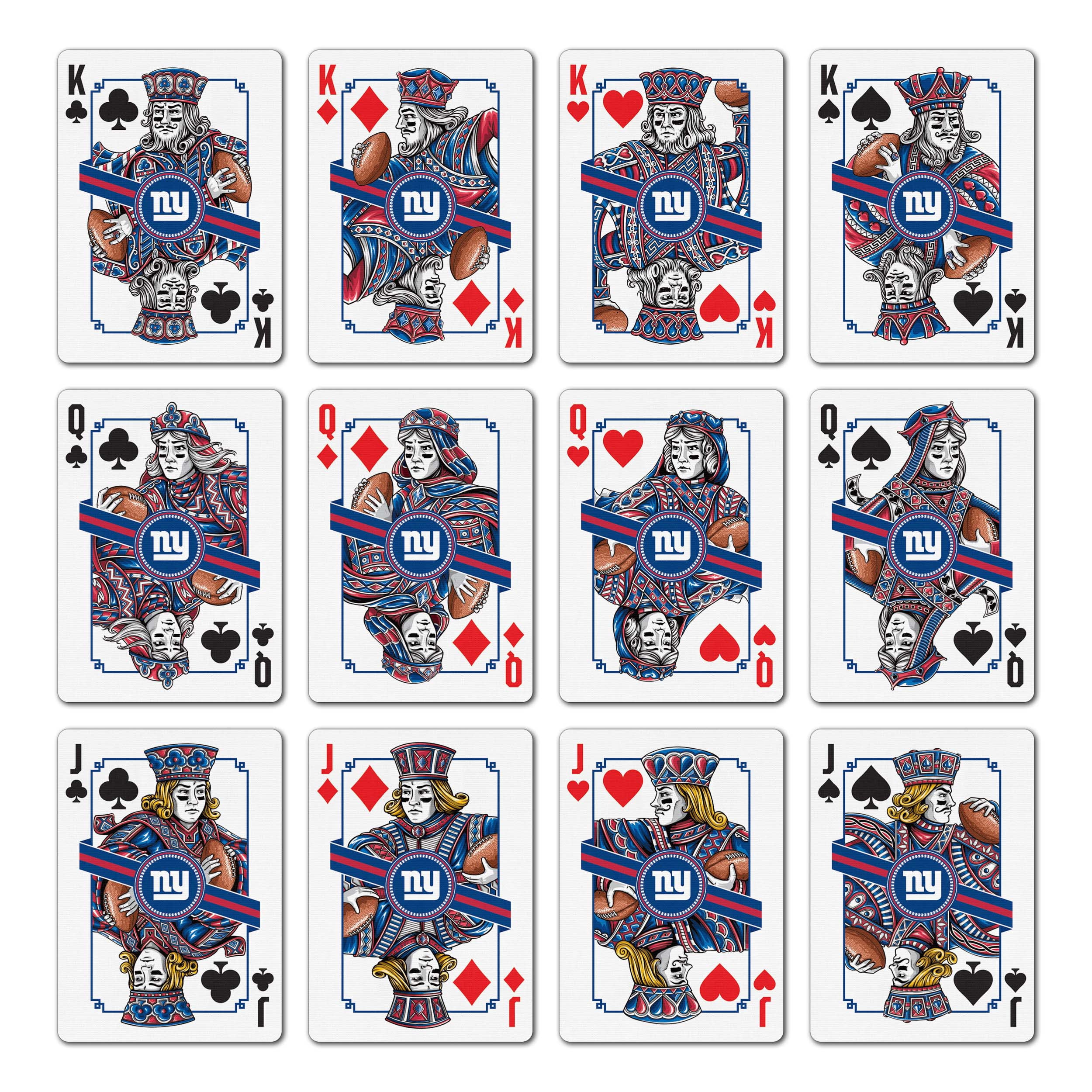 YouTheFan NFL New York Giants Classic Series Playing Cards