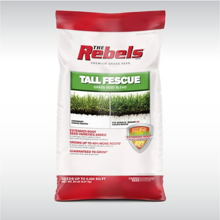 Pennington Rebels Tall Fescue Grass Seed, Sun to Partial Shade, 20 lb.