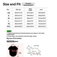 thumbnail image 3 of FENGGHAO Red Mexico Dog Soccer Jersey, Breathable Pet Sportswear with Red Striped Design, Loose Fit Athletic Shirt for Dogs and Cats, 3 of 7
