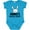 Turquoise, variant on Inktastic Nanny Bunny Rabbit Grandchild Boys or Girls Baby Bodysuit