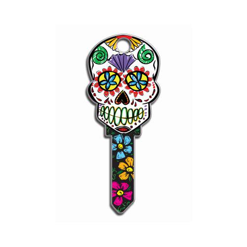 Lucky Line B136 Key Shapes Sugar Skull Key Blank