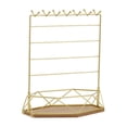 thumbnail image 1 of Jewelry Organizer Stand Necklace Holder with Wooden Tray Jewelry Rack Jewelry Holder Display Decorative for Ears Pendant Watch Yuyangstore Organizador de joyas, 1 of 4
