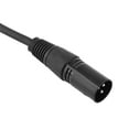 thumbnail image 5 of XLR Male to Female 3 pin MIC Shielded Cable Microphone Audio Extension Cable 1M, 5 of 8
