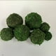 thumbnail image 1 of KAKOWELY 10 bolas decorativas de musgo artificial, guijarros verdes naturales, esferas de musgo simuladas, rellenos florales para centros de mesa, para bodas, decoración de mesas de estilo rústico., 1 of 4