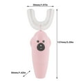 thumbnail image 2 of MesaSe U Type Electric Toothbrush 360° Sonic Automatic Children Teeth Cleaner Waterproof Battery Powered, 2 of 8