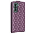 thumbnail image 3 of Feishell Vertical Flip Wallet Case for Samsung Galaxy S21 Plus,for Women Men, Premium PU Leather with RFID Blocking Credit Card Slots Magnetic Shockproof Kickstand Phone Case,Darkpurple, 3 of 9