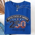 thumbnail image 3 of Glitter USA 250th Anniversary T-Shirt – Patriotic 4th of July Graphic Tee, Sparkle Red White Blue Independence Day Shirt (S–5XL), 3 of 5