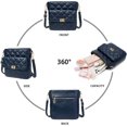 thumbnail image 3 of Women Crossover Shoulder Bag,Crossbody Pocketbooks Lightweight Purse and Handbag, 3 of 7