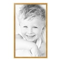 thumbnail image 2 of ArtToFrames 22" x 37" Gold Compo with Cream Picture Frame, 22x37 inch Gold Wood Poster Frame (WOM-5228),  Pack, 2 of 7