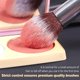 thumbnail image 3 of Set de Brochas de Maquillaje BEAKEY Suaves y Delicadas para la Piel 12 Piezas con Esponjas, 3 of 8